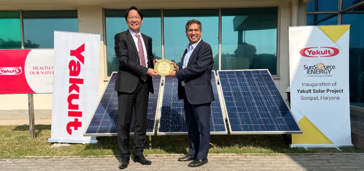 Yakult Danone India makes sustainability the focus by going solar with SunSource Energy